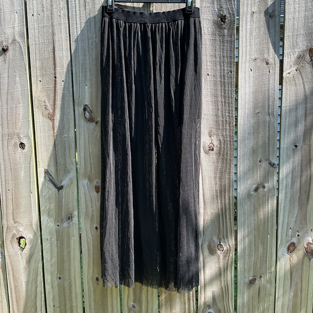 Molly Green Elegant Lace Black Skirt